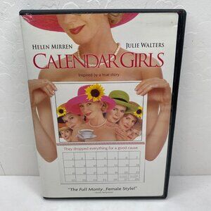 Calendar Girls DVD Helen Mirren Julie Walters Comedy